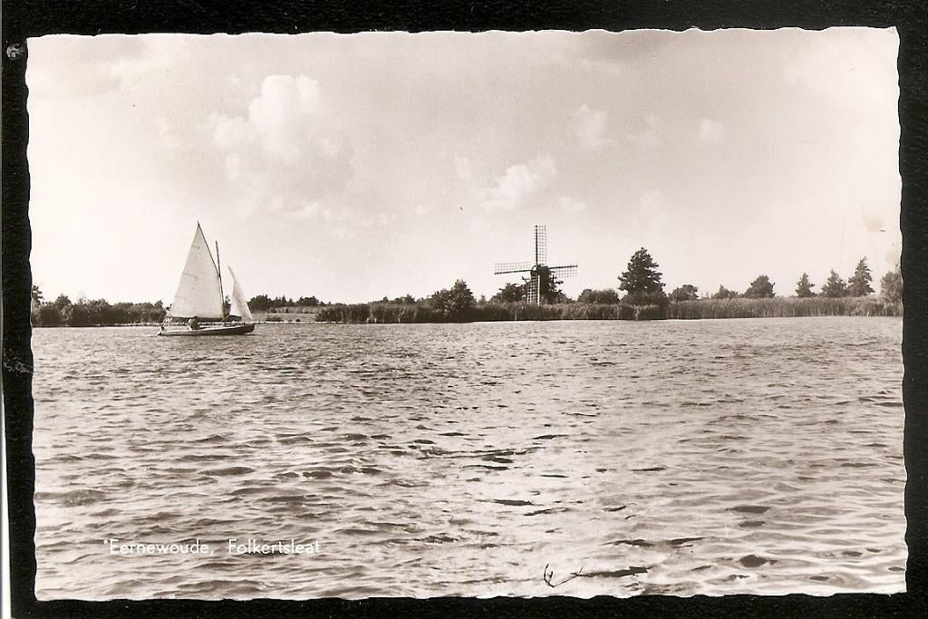 Eernewoude, Folkersleat, Ophalen of Verzenden, 1960 tot 1980, Gelopen, Friesland