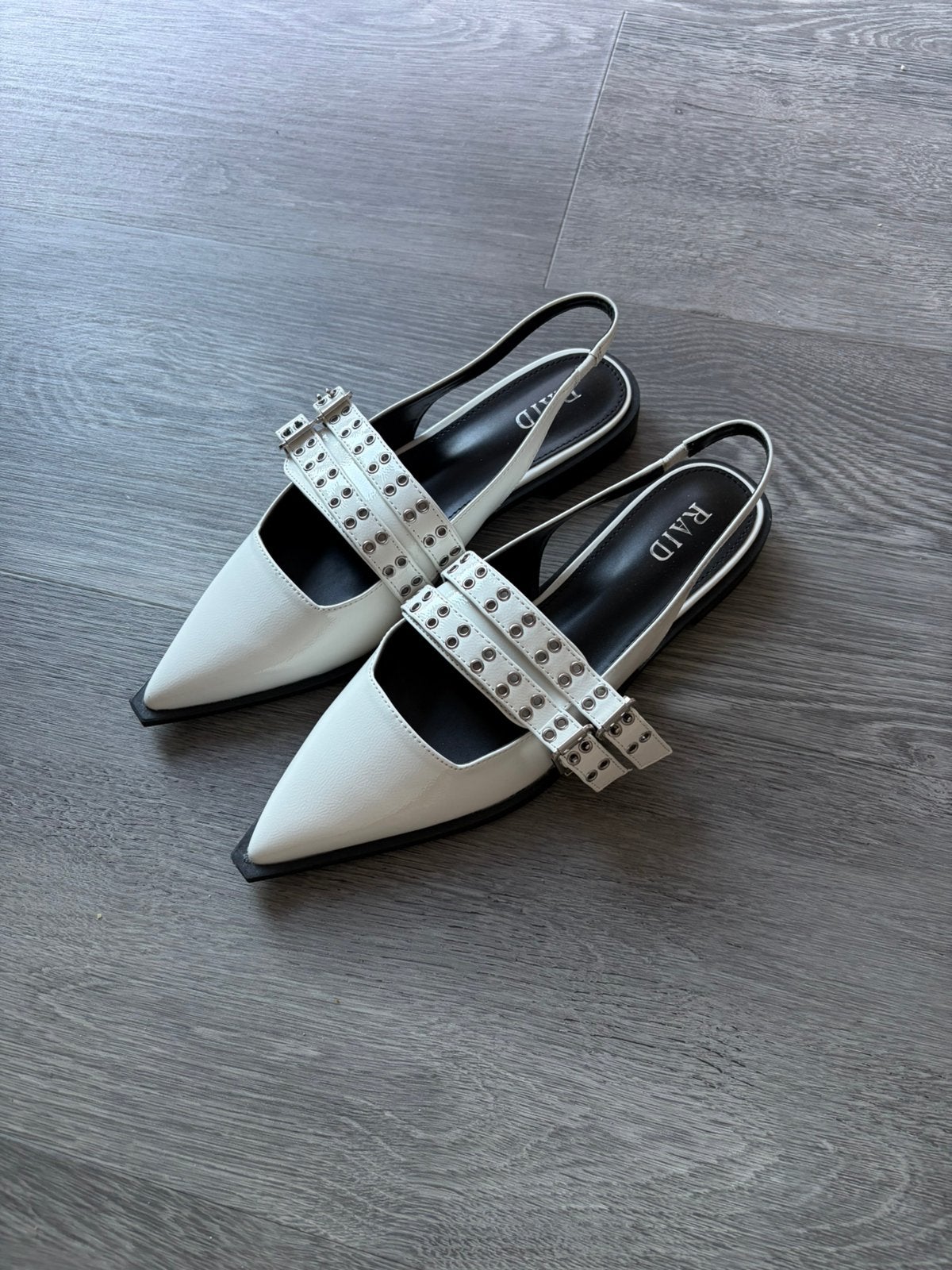 Slingbacks NIEUW maat 42, Wit, Nieuw, Sandalen of Muiltjes, Ophalen of Verzenden