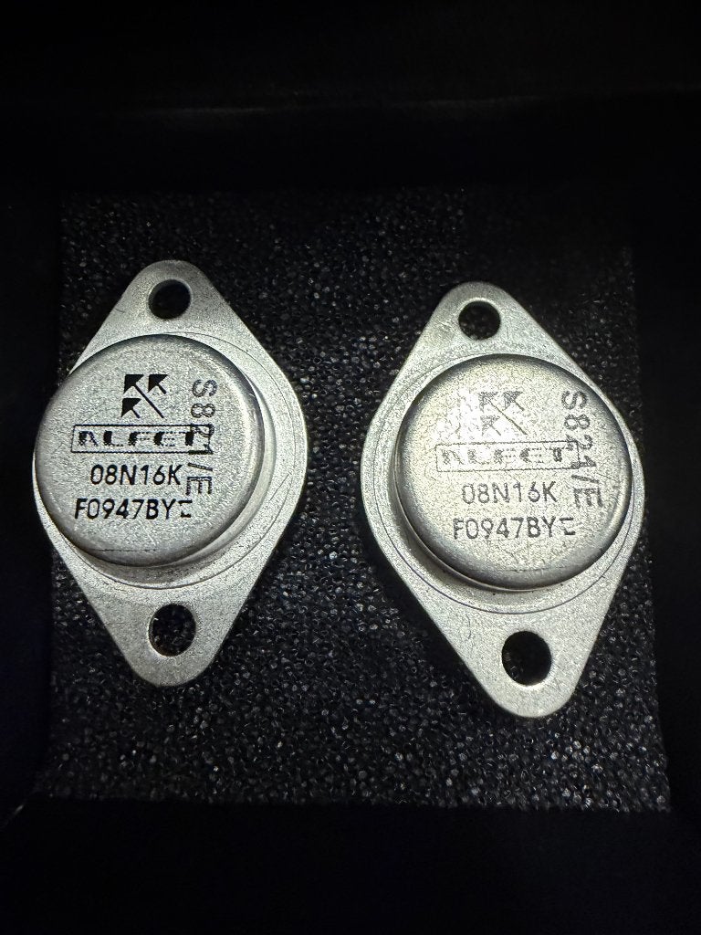 Alfet Mosfet 08N16K Audio 2x (nieuw), Ophalen of Verzenden, Nieuw