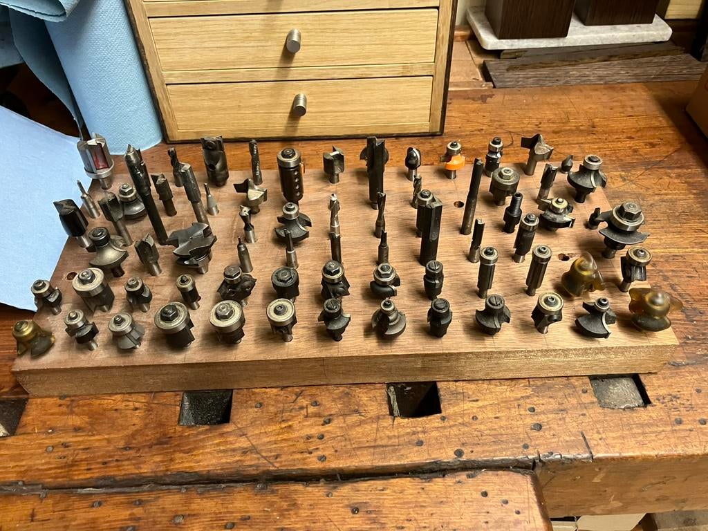 Professionele frezen set-75 stuk, Ophalen of Verzenden, Elektrisch, Overige soorten