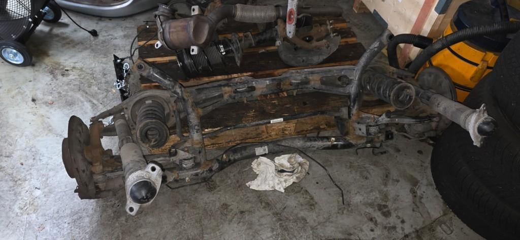 Complete Achteras VW Golf 7, Auto-onderdelen, Ophalen, Gebruikt, Volkswagen