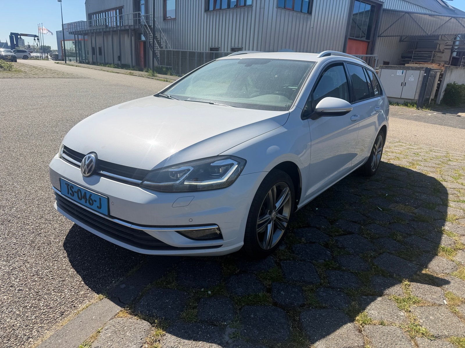 Volkswagen Golf Variant 1.6 TDI 115pk dsg Taxi auto, Auto's, Volkswagen, 1295 kg, 4 cilinders, Wit, Particulier