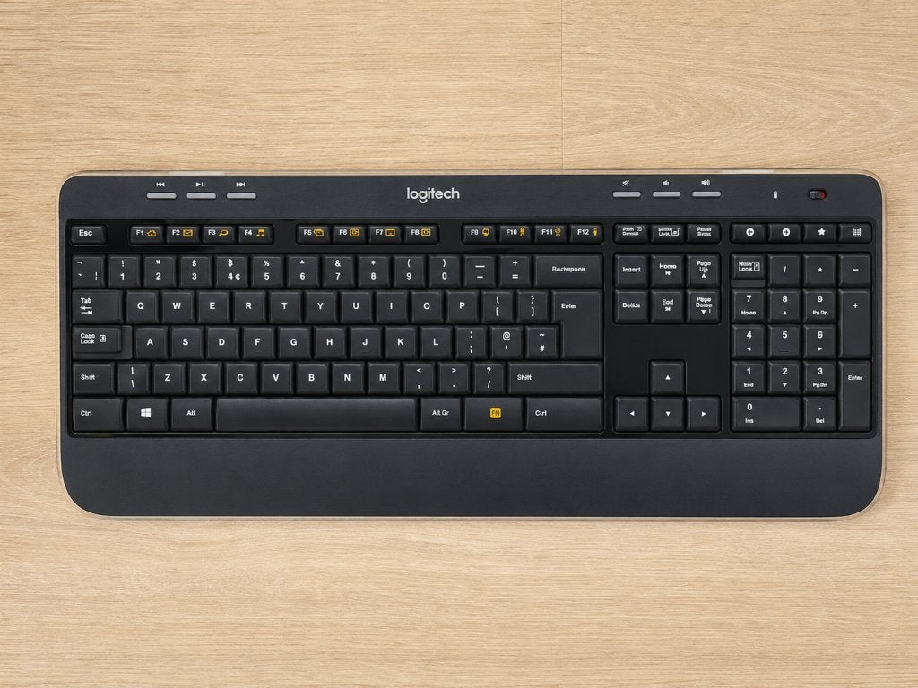 Logitech K520 draadloos toetsenbord, Computers en Software, Gebruikt, Logitech, Ophalen of Verzenden, Draadloos