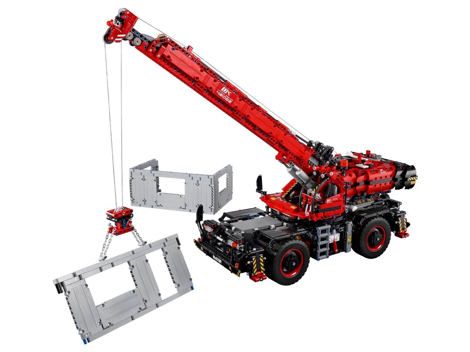 LEGO Technic 42082 Kraan voor ruw terrein, Ophalen of Verzenden, Gebruikt, Overige merken