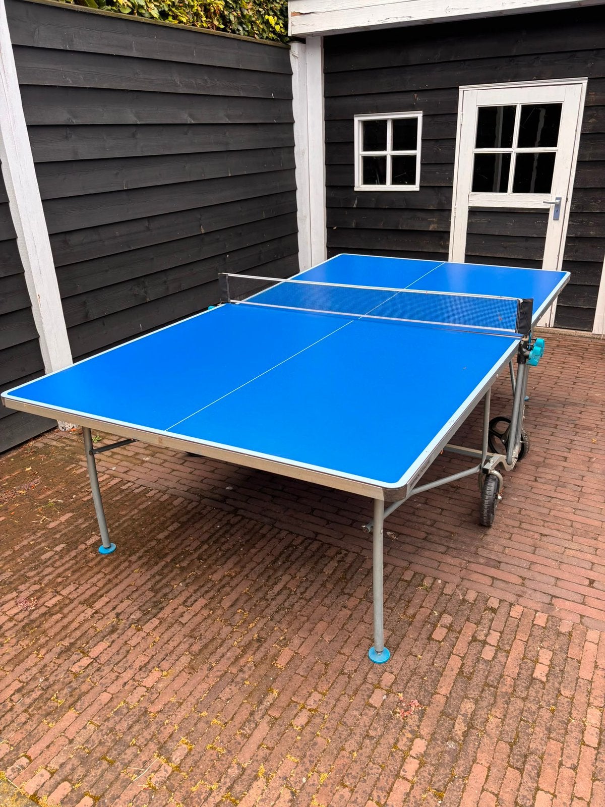 Pongori outdoor tafeltennistafel in perfecte staat!, Sport en Fitness, Tafeltennis, Ophalen, Zo goed als nieuw, Tafel Outdoor