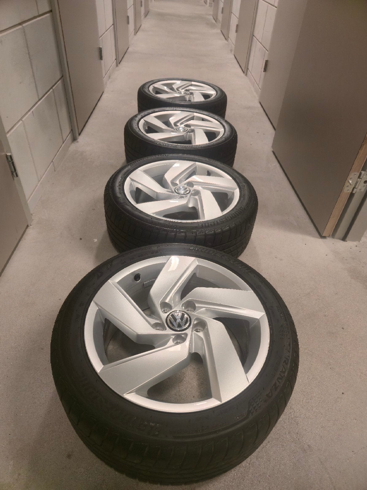 Originele Richmond 17 inch Velgen Bridgestone Banden, Auto-onderdelen, Banden en Velgen, Banden en Velgen, 17 inch, Ophalen of Verzenden