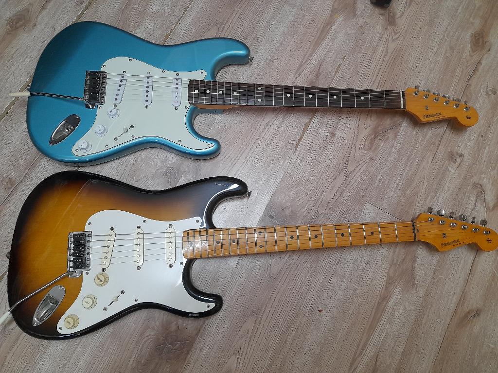 Fernandes Revival + Custom SRV Charley, Ophalen of Verzenden, Zo goed als nieuw, Solid body, Overige merken