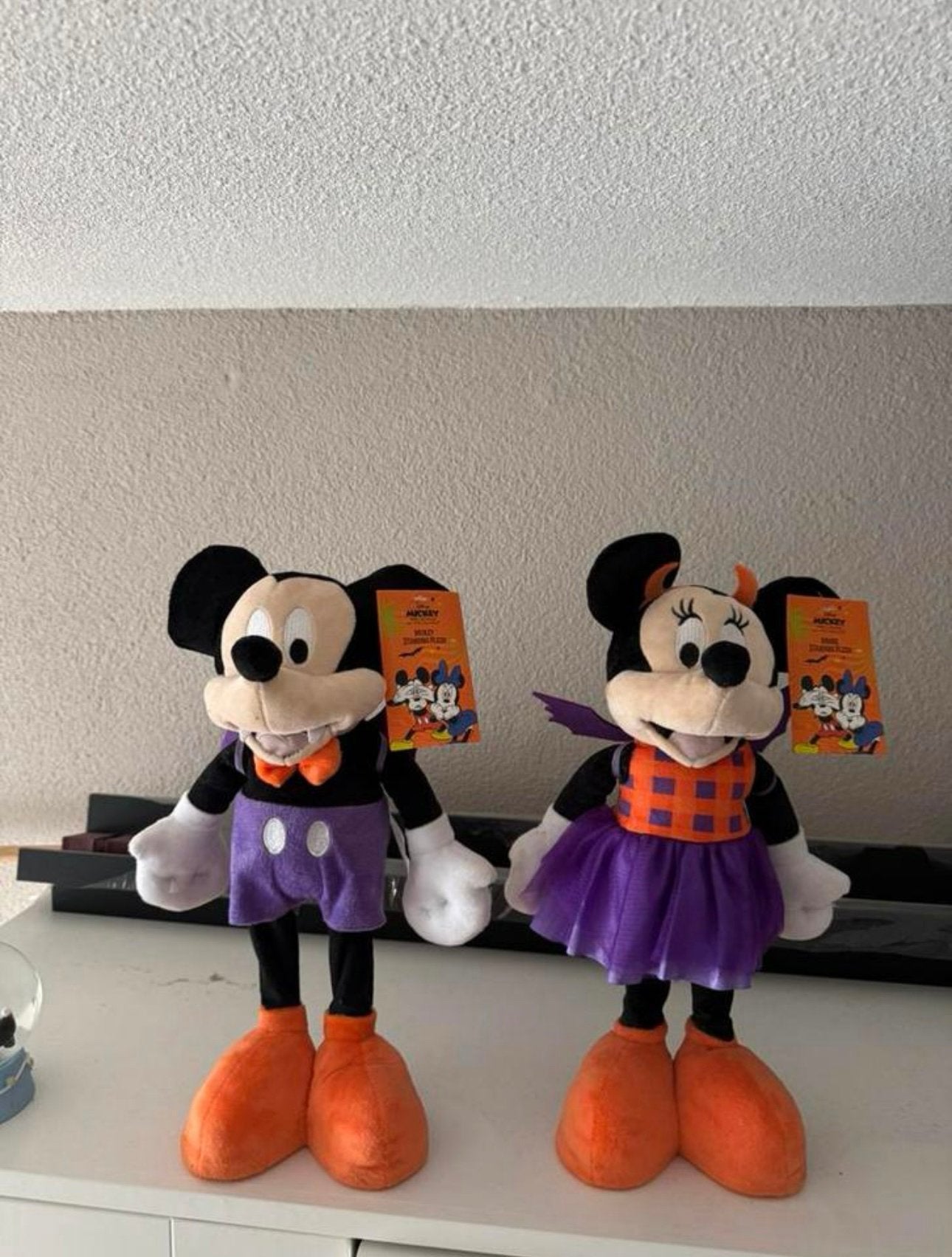 Disney Mickey en Minnie Mouse Halloween, Ophalen of Verzenden, Mickey Mouse, Nieuw, Beeldje of Figuurtje