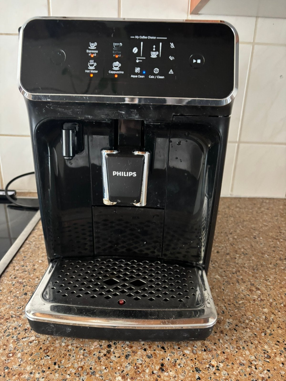 Philips bonenapparaat koffiezetapparaat, Ophalen, Afneembaar waterreservoir, Gebruikt, Koffiemachine