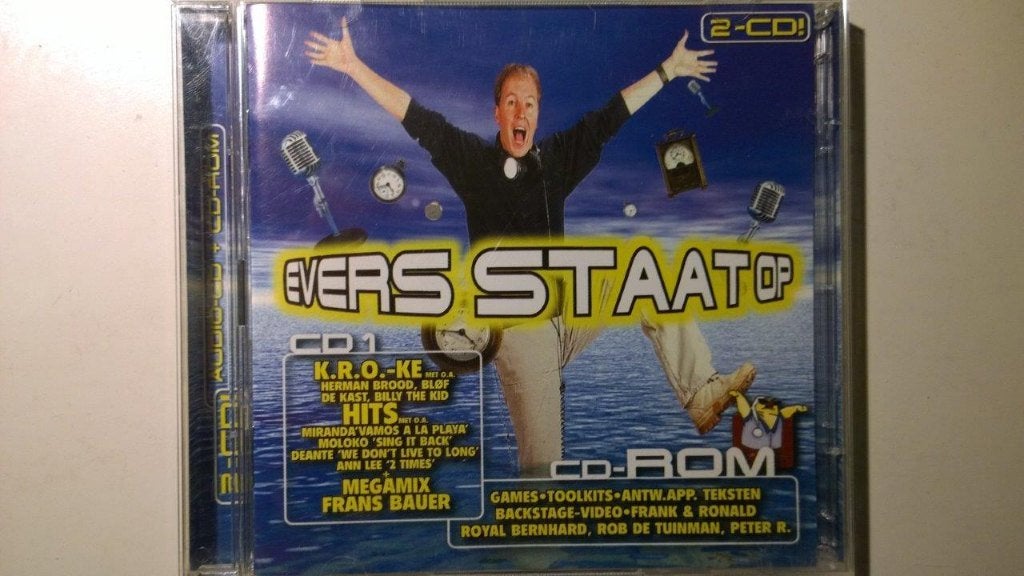 Evers Staat Op (CD + Bonus CD-ROM), Ophalen of Verzenden, Zo goed als nieuw, Pop, Album