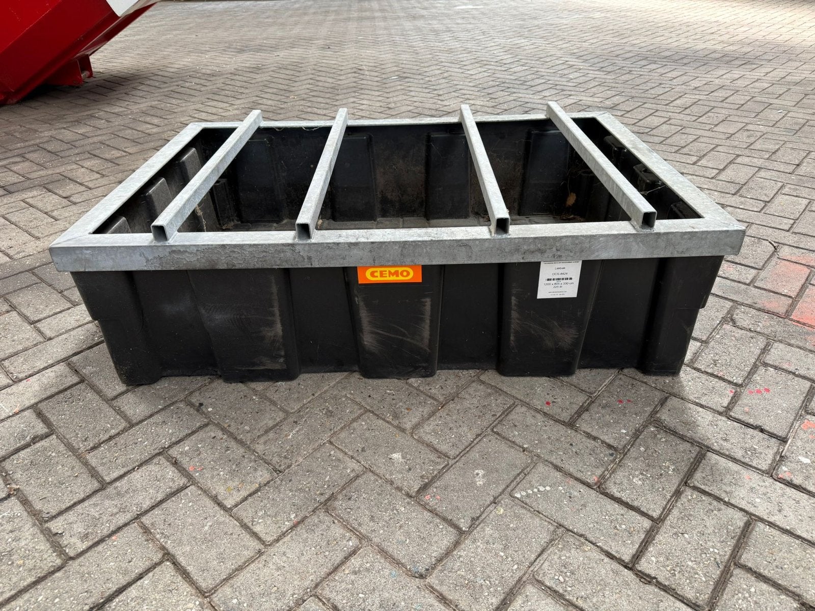 CEMO Opvangbak - olie lekbak met rooster NIEUW!, Auto diversen, Ophalen, Gebruikt