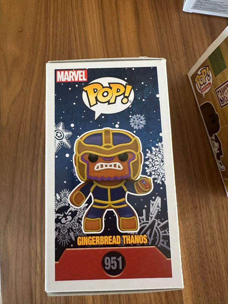 Funko Pop! Gingerbread Thanos 951 Marvel Kerst, Ophalen of Verzenden, Nieuw