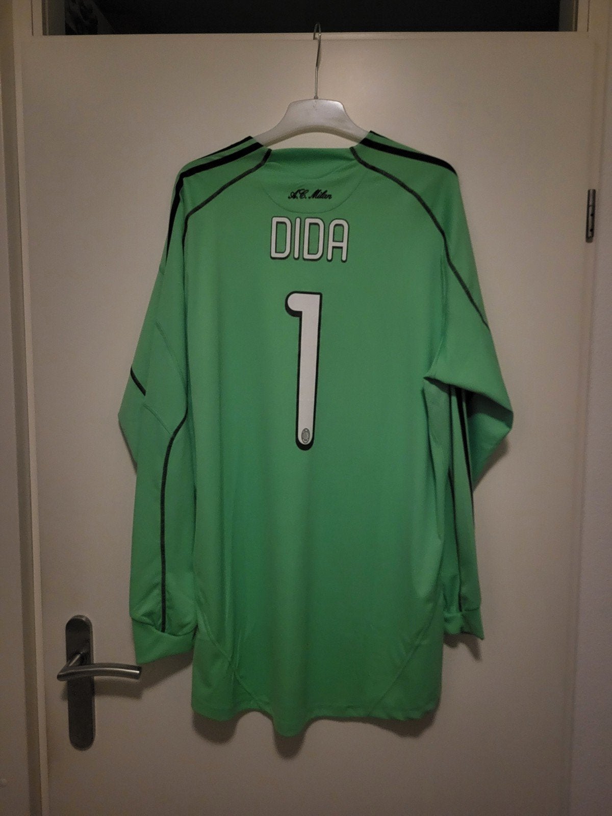 Dida Ac milan, Kleding | Heren, T-shirts, Maat 56/58 (XL), Ophalen of Verzenden, Zo goed als nieuw, Adidas