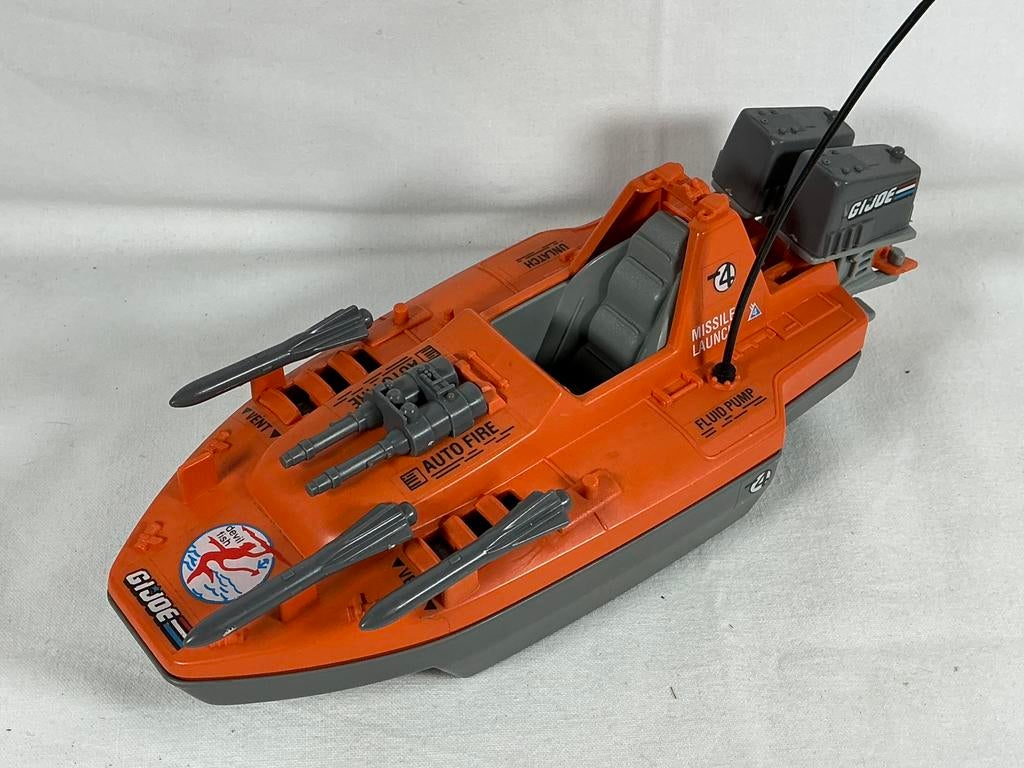 GI JOE Devilfish boat Pawtucket 1986 Hasbro, Verzamelen, Speelgoed, Ophalen of Verzenden, Gebruikt