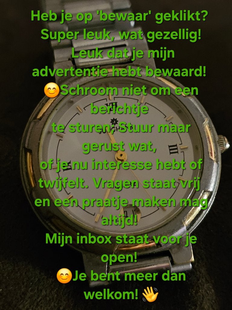 Junghans Horloge (Jaren '90) – Mod. 41/1817, Overige merken, Staal, Polshorloge, 1960 of later