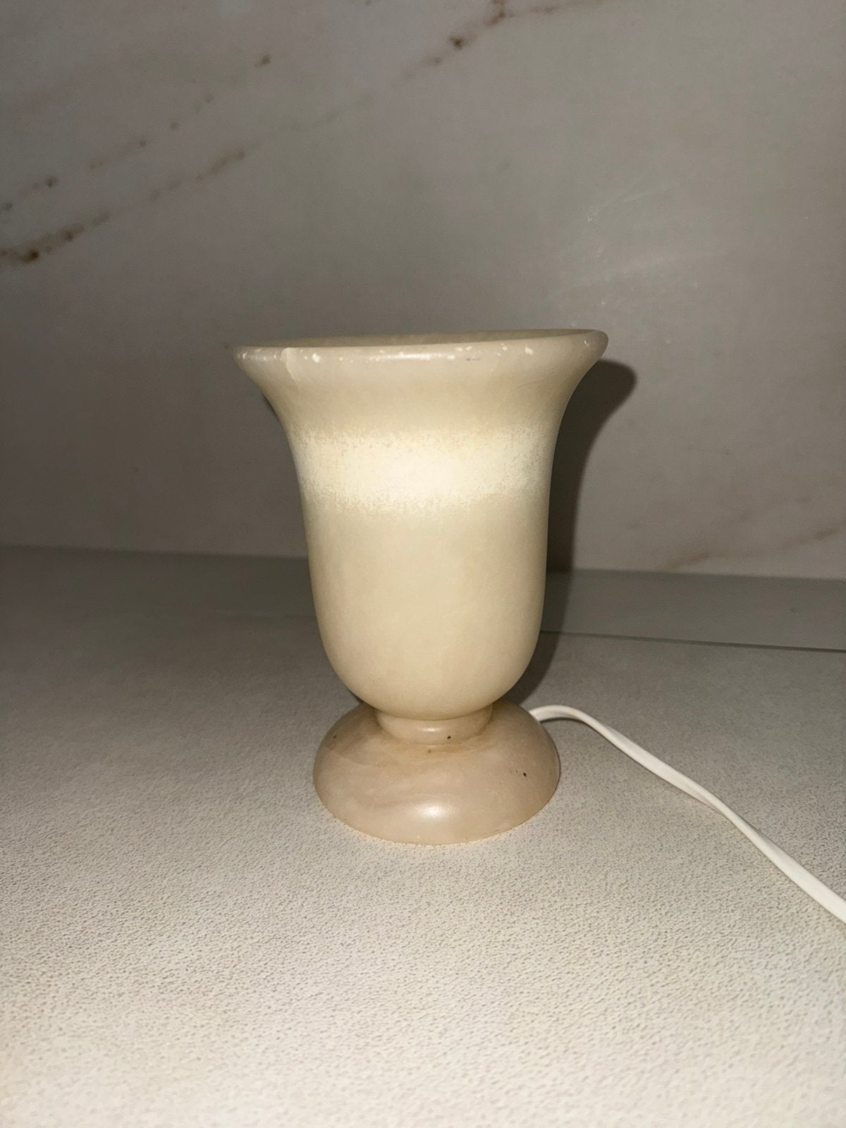 Vintage Marmeren / Albast Tafellamp – Master (Made in Spain, Huis en Inrichting, Ophalen of Verzenden, Vintage