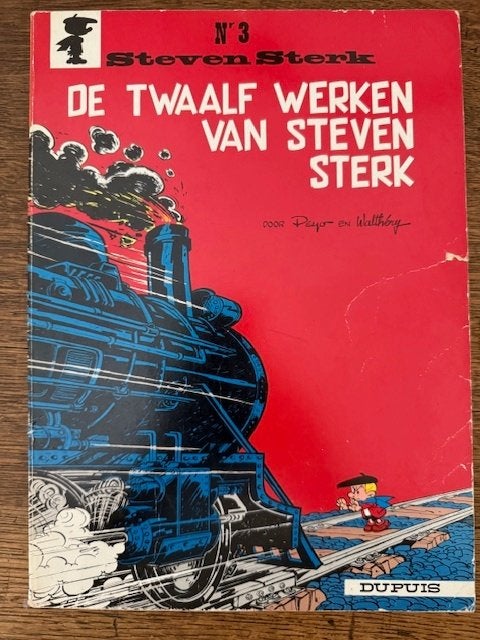 Steven Sterk, Boeken, Gelezen, Peyo, Eén stripboek, Ophalen of Verzenden