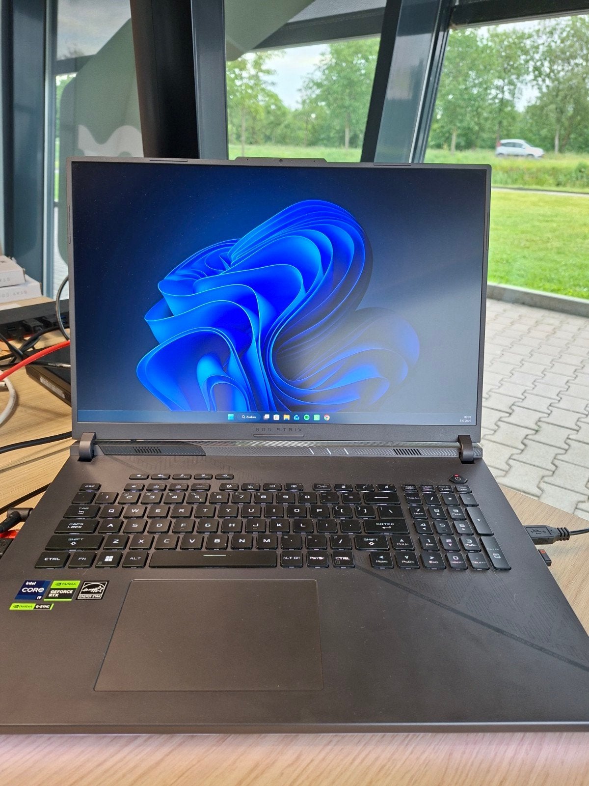 Asus rog strix g18 gaming laptop incl 6mnd garantie, Computers en Software, Windows Laptops, Met videokaart, Asus, Ophalen of Verzenden