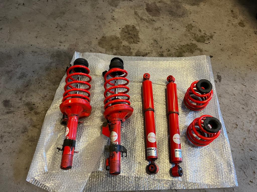 4motion Audi S3/Leon 1m Koni active Cobra verlagingsveren, Ophalen, Gebruikt, Seat