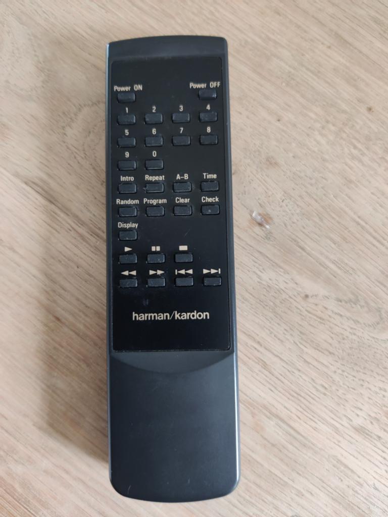 Harman/Kardon afstandsbediening voor CD speler, Ophalen of Verzenden, Zo goed als nieuw, Origineel