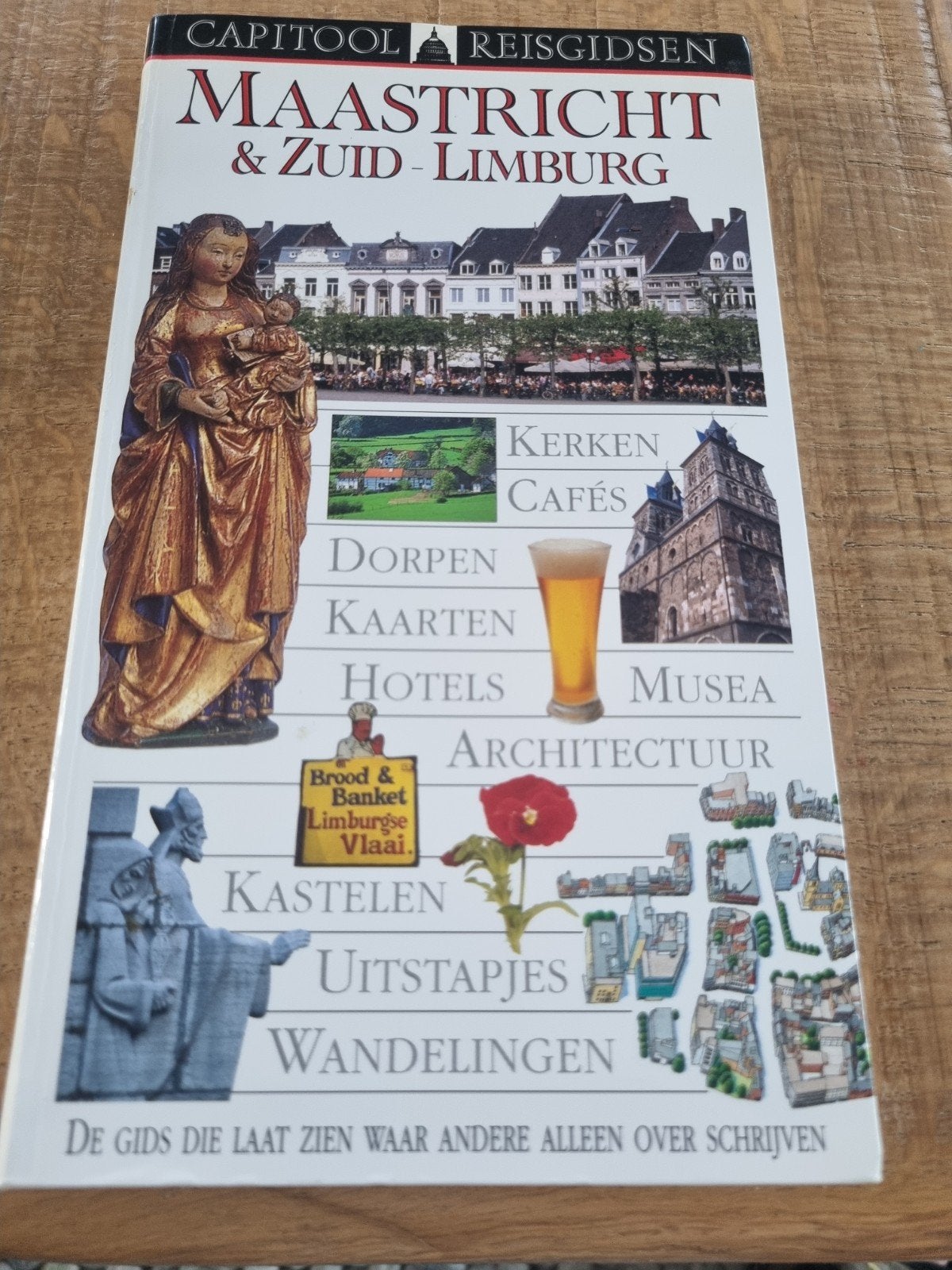 Capitool Reisgids Maastricht & Zuid-Limburg, Boeken, Reisgidsen, Gelezen, Capitool, Ophalen of Verzenden, Reisgids of -boek