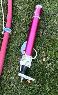 Gratis: Ten Cate windsurf mastvoet, Watersport en Boten, Gebruikt, Met mastverlenger, Ophalen, Giek