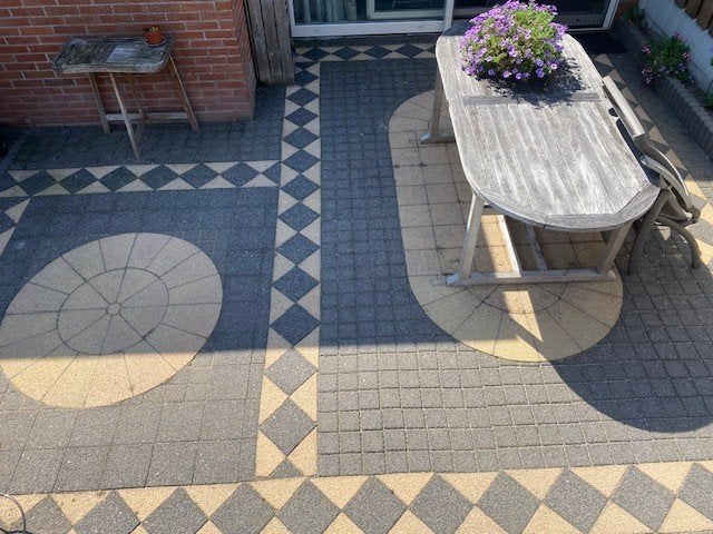 Sierbestrating, Ophalen, Gebruikt, 10 m² of meer, Beton