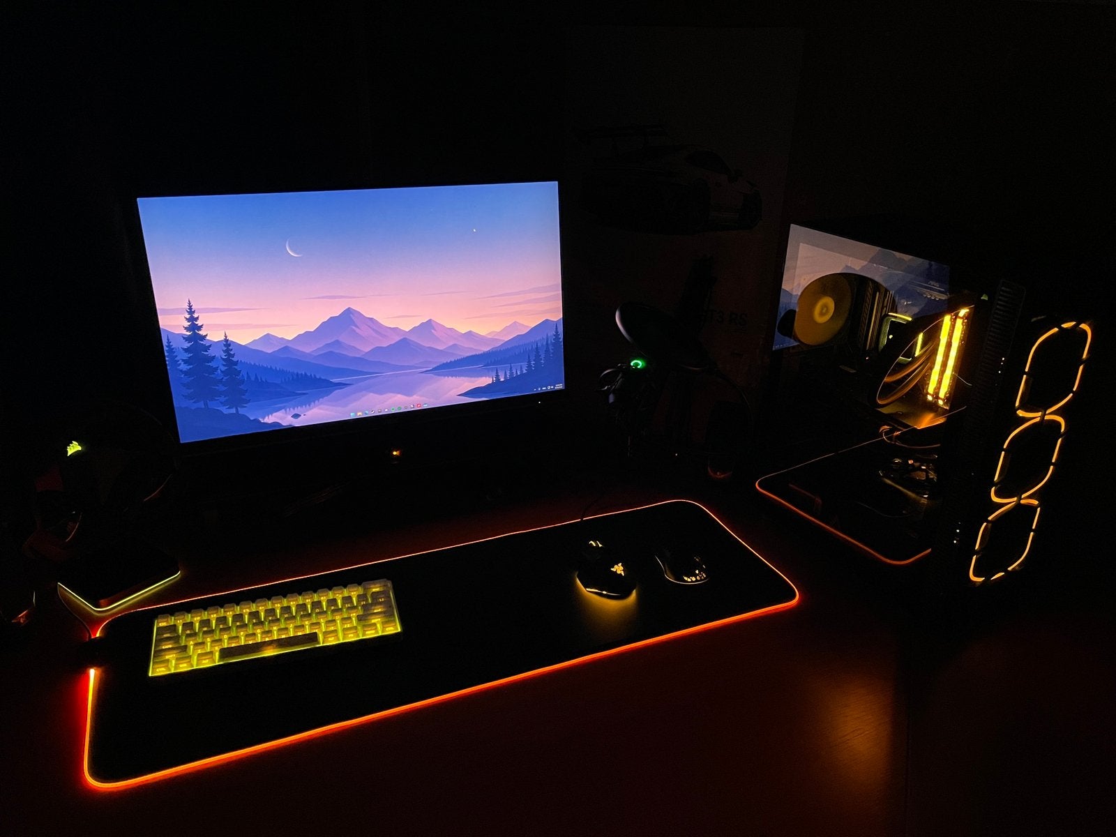 Complete 1440p RGB Gaming Setup | QHD 155Hz + High-End PC, Ophalen, Nieuw