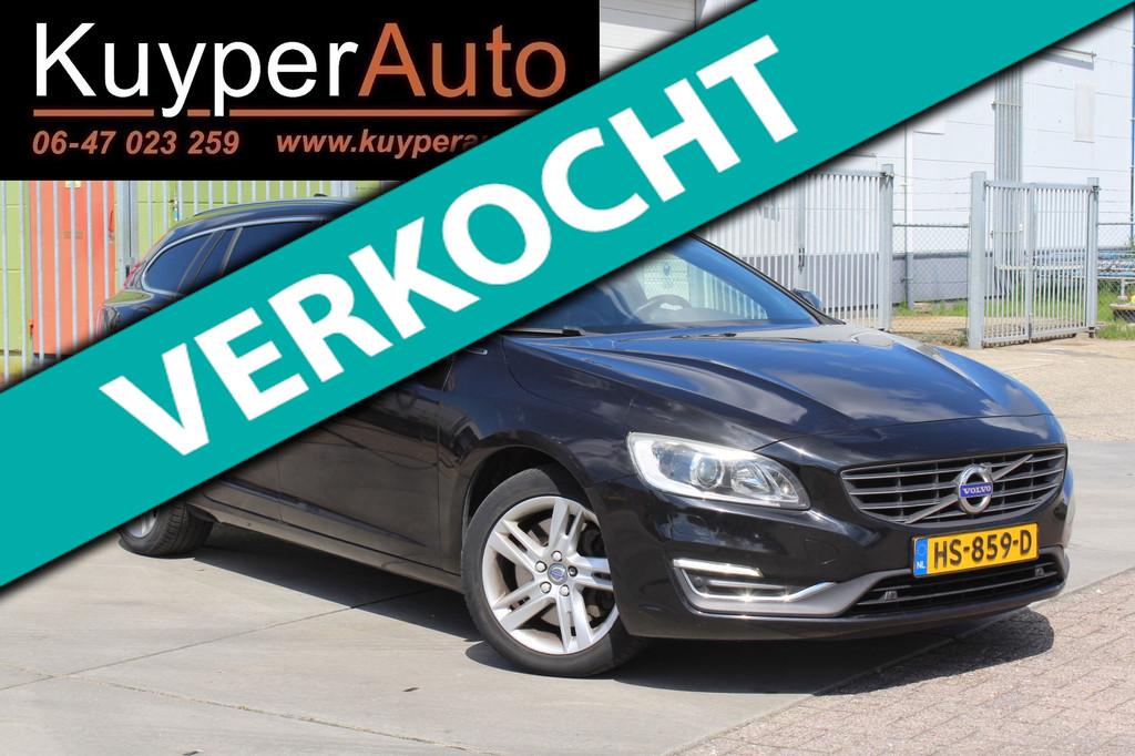 Volvo V60 2.4 D6 Twin Engine R-Design DEALER ONDERHOUDEN, Auto's, Volvo, Bedrijf, Te koop, V60, 4x4, ABS, Achteruitrijcamera, Airbags