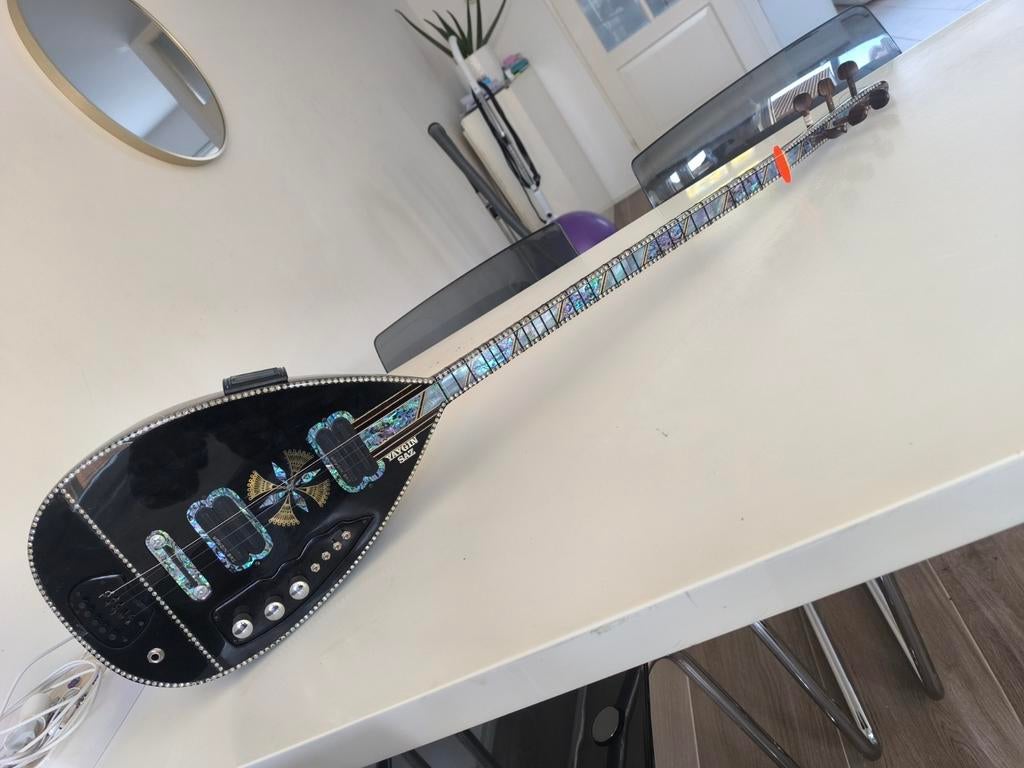 Profesyonel Elektro Baglama, Saz, Necarman Manyetik, Muziek en Instrumenten, Snaarinstrumenten | Gitaren | Bas, Ophalen of Verzenden