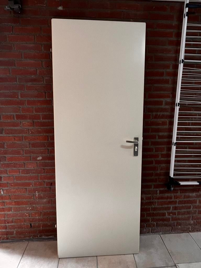 Rechtsdraaiende deur 73x211,5 cm, Ophalen, Zo goed als nieuw, Binnendeur, 200 tot 215 cm