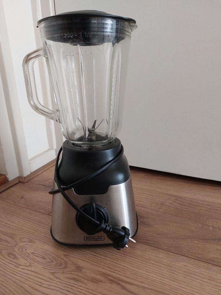 Bourgini Classic Multi Blender met een inhoud van 1,5 liter, Ophalen, Zo goed als nieuw, Blender