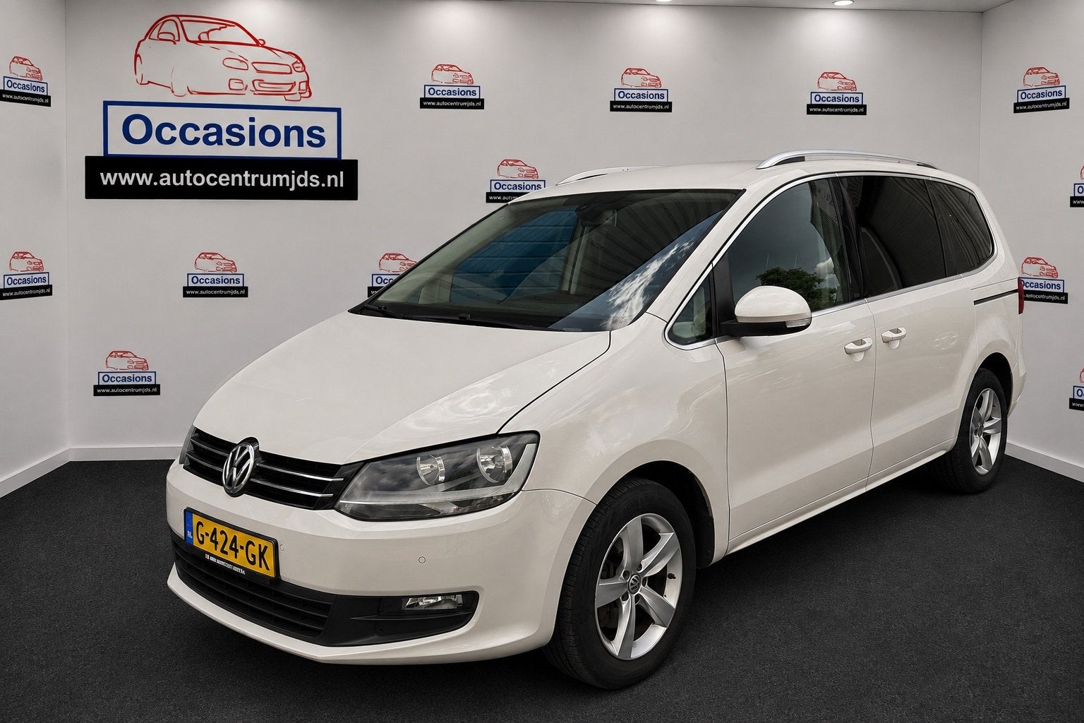 Volkswagen Sharan 1.4 TSI Highline 7p., Euro 5, Zwart, 4 cilinders, 150 pk