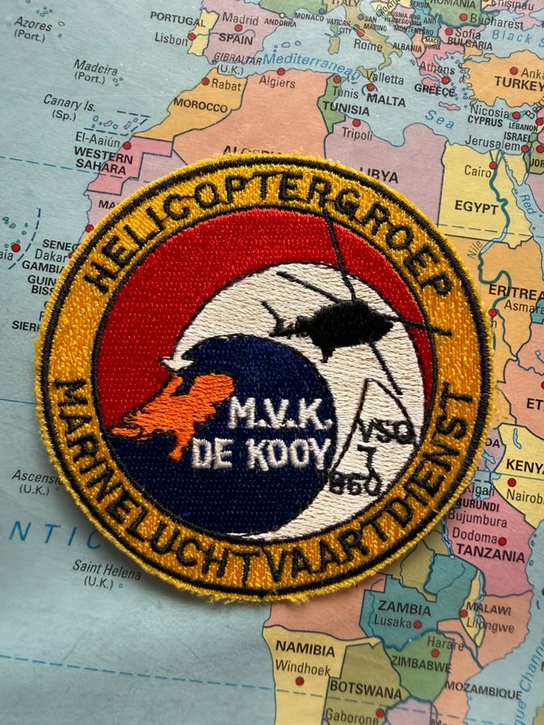 MLD MVKK Helicoptergroep badge, Ophalen of Verzenden, Marine, Nederland, Embleem of Badge