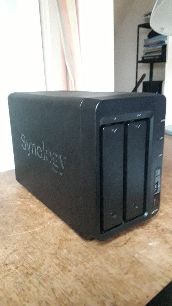 Synology DS713+ met 2 x 2 TB en extra geheugen, Computers en Software, NAS, Ophalen of Verzenden, Zo goed als nieuw
