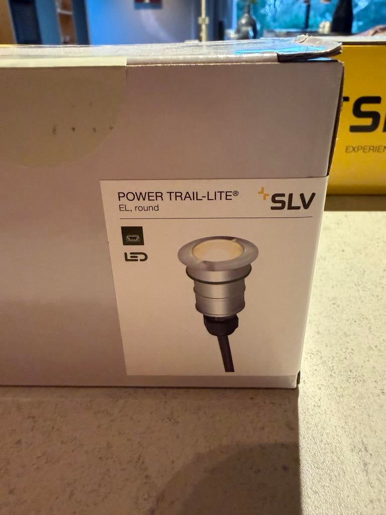 3x SLV Power Trail Lite 1W LED Grondspots IP67 3000K, Minder dan 50 watt, Nieuw, Ophalen of Verzenden, Netvoeding