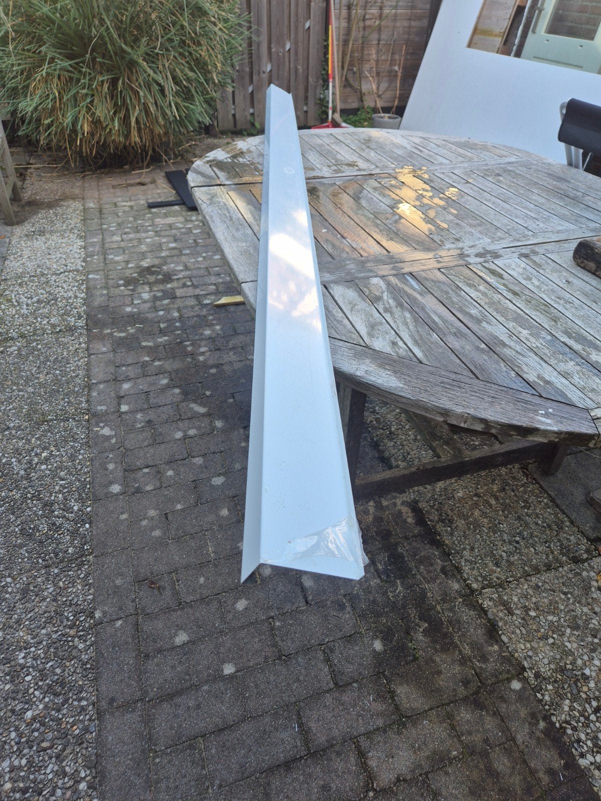 Lekdorpel / waterslag profiel aluminium 275cm NIEUW, Doe-het-zelf en Verbouw, Ophalen, Nieuw, Aluminium