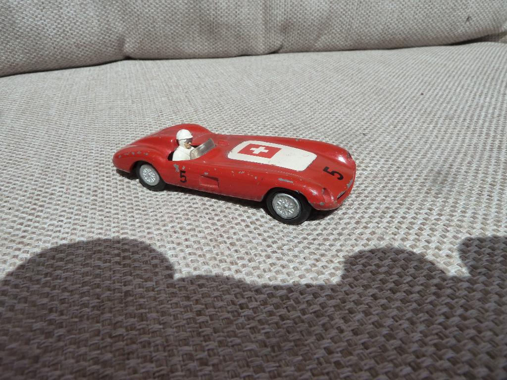 TEKNO DENMARK  nr.813 :  FERRARI   & ZWITSERSE VLAG, Ophalen of Verzenden, Gebruikt, Auto, Overige merken