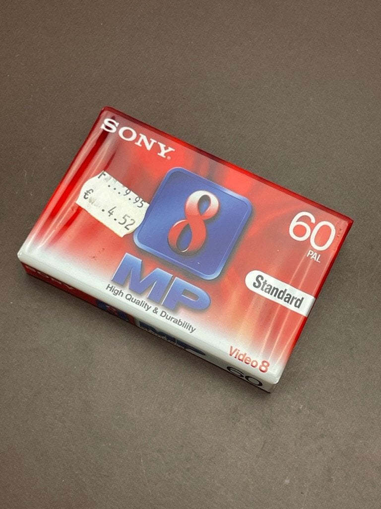 Nieuwe video tape cassette Video8, Sony (Video 8), Ophalen of Verzenden, Overige soorten, (Video)band