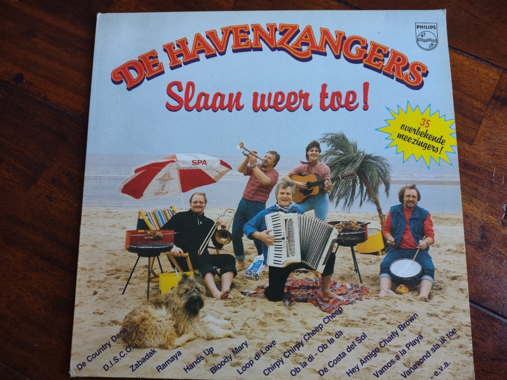 Lp - De Havenzangers slaan weer toe !, Ophalen of Verzenden, Zo goed als nieuw, 12 inch, Feestmuziek