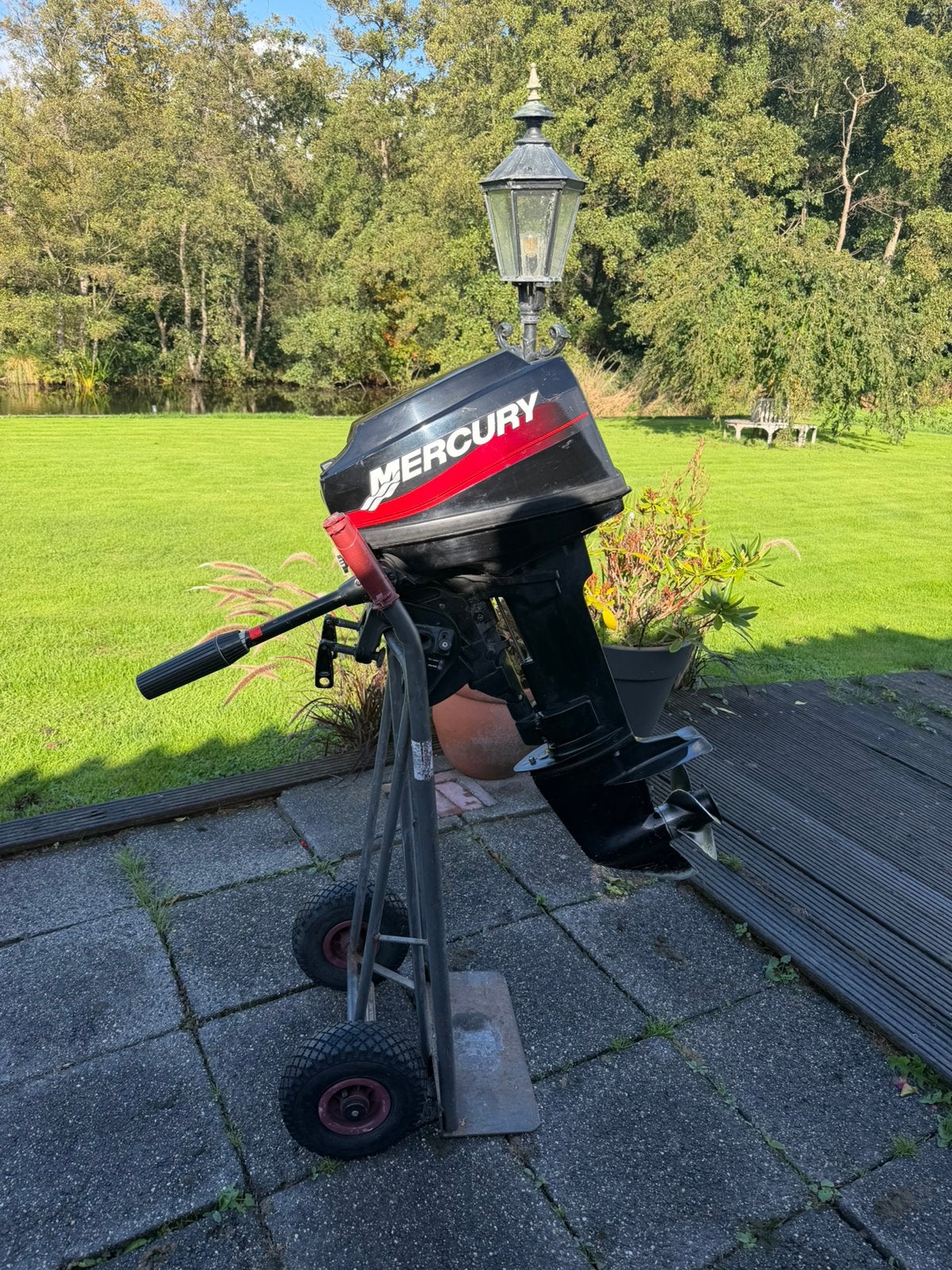 Mercury 15 pk 2 takt, Ophalen, 10 tot 30 pk, Zo goed als nieuw, Buitenboordmotor
