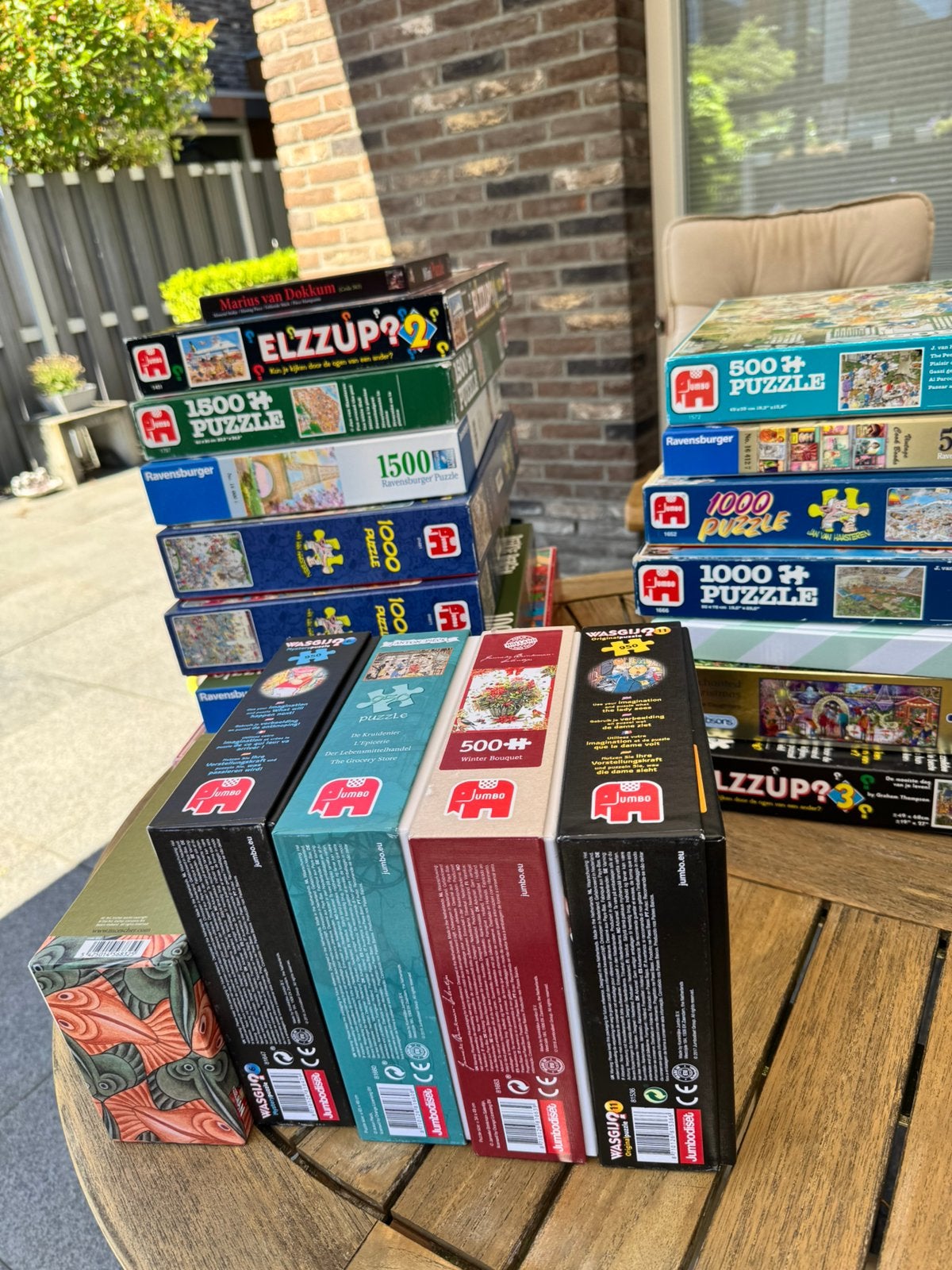 Diverse puzzels, Ophalen, 500 t/m 1500 stukjes, Gebruikt, Legpuzzel