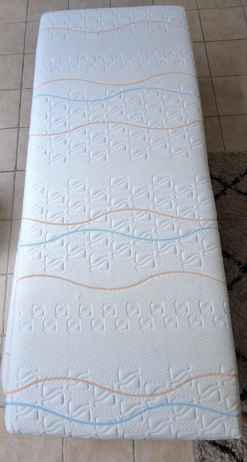 2 x M Line Slow Motion 3 matras 80x200cm, Ophalen, Zo goed als nieuw, Eenpersoons, 80 cm