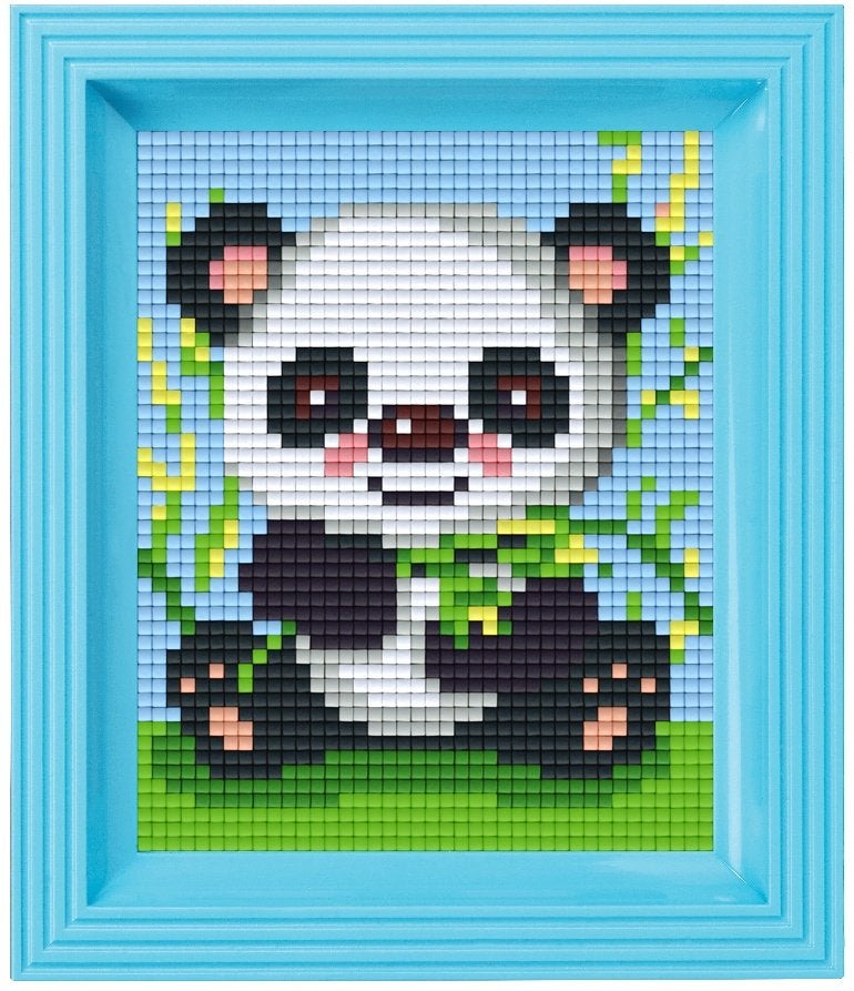 Pixelhobby Create it yourself geschenkverpakking panda 31220, Hobby en Vrije tijd, Knutselen, ., Dieren, Nieuw, Ophalen of Verzenden