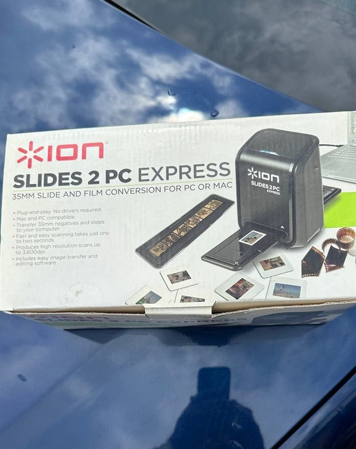 ION Slides 2 PC Express 35mm Film & Slide Converter, Ophalen of Verzenden, Nieuw