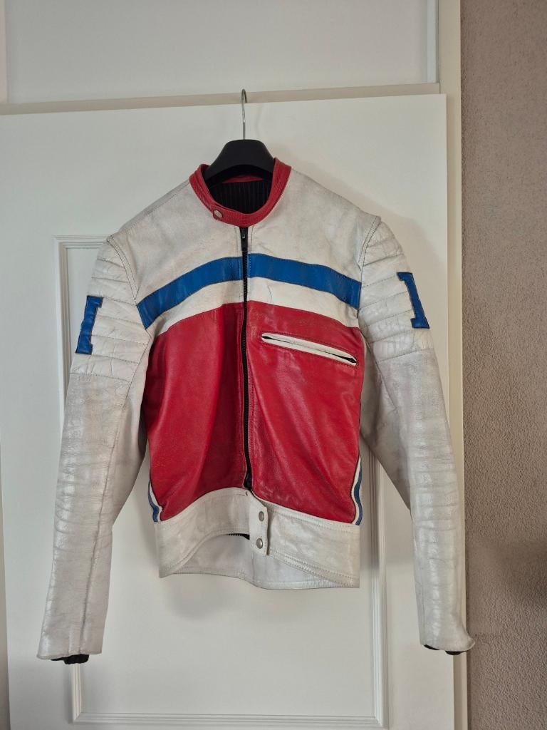 Honda vintage motorjas jaren 70, Honda, Jas | leer, Kinderen, Ophalen of Verzenden