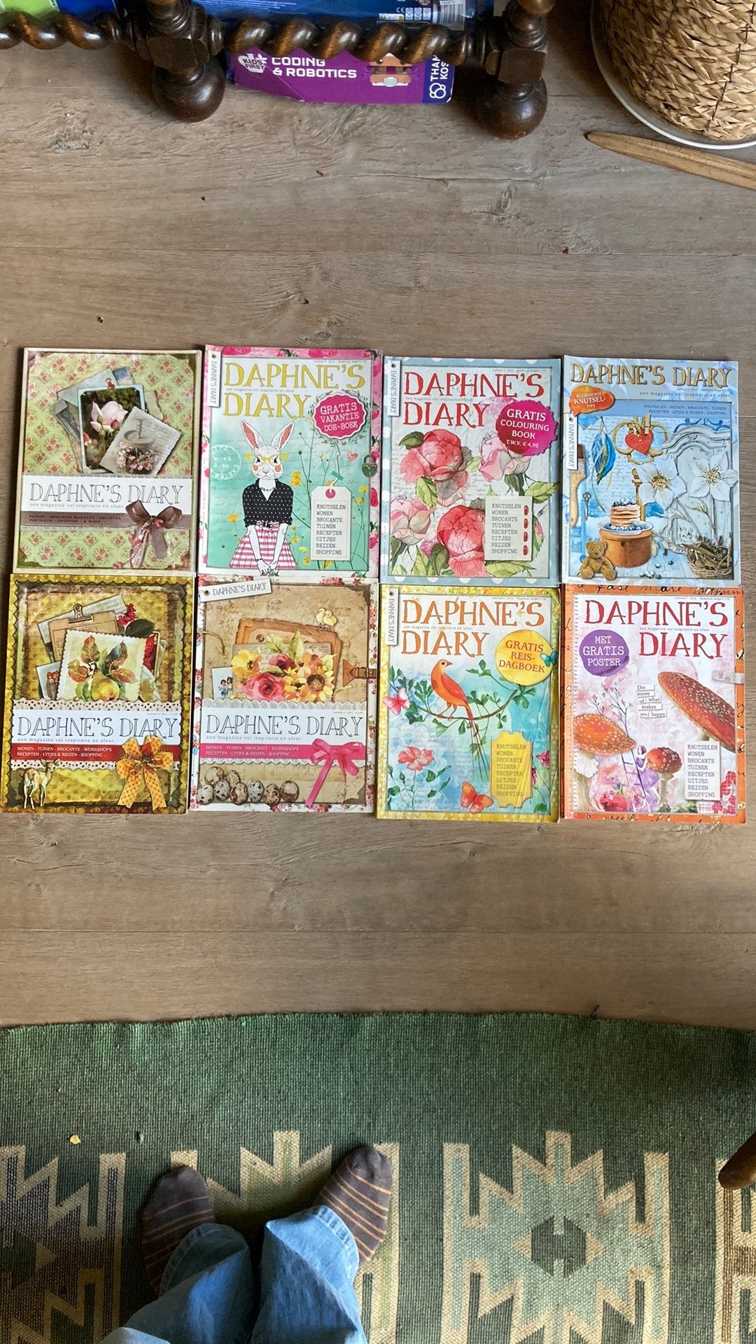 8 x Daphne’s Diary, Boeken, Ophalen of Verzenden, Gelezen, Damesbladen