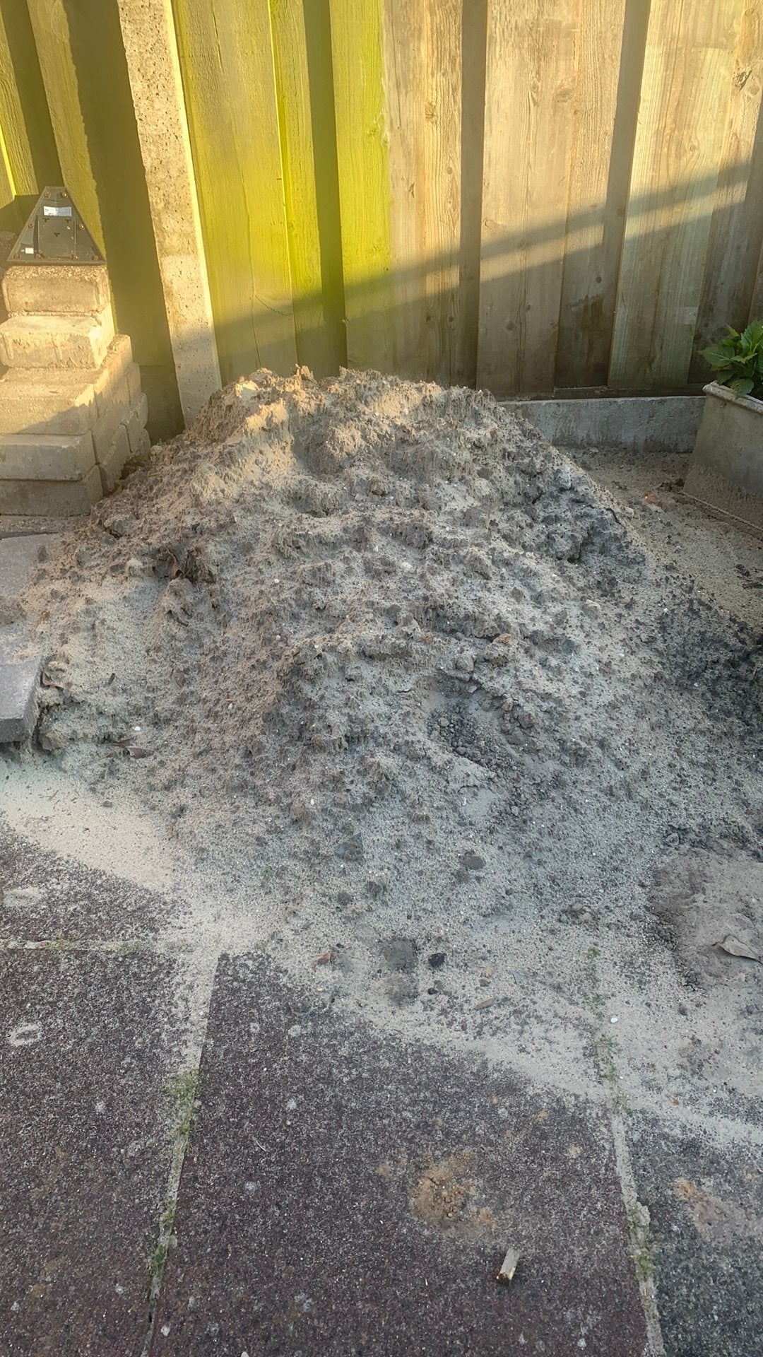 Gratis zand, Ophalen, Zo goed als nieuw, Ophoogzand