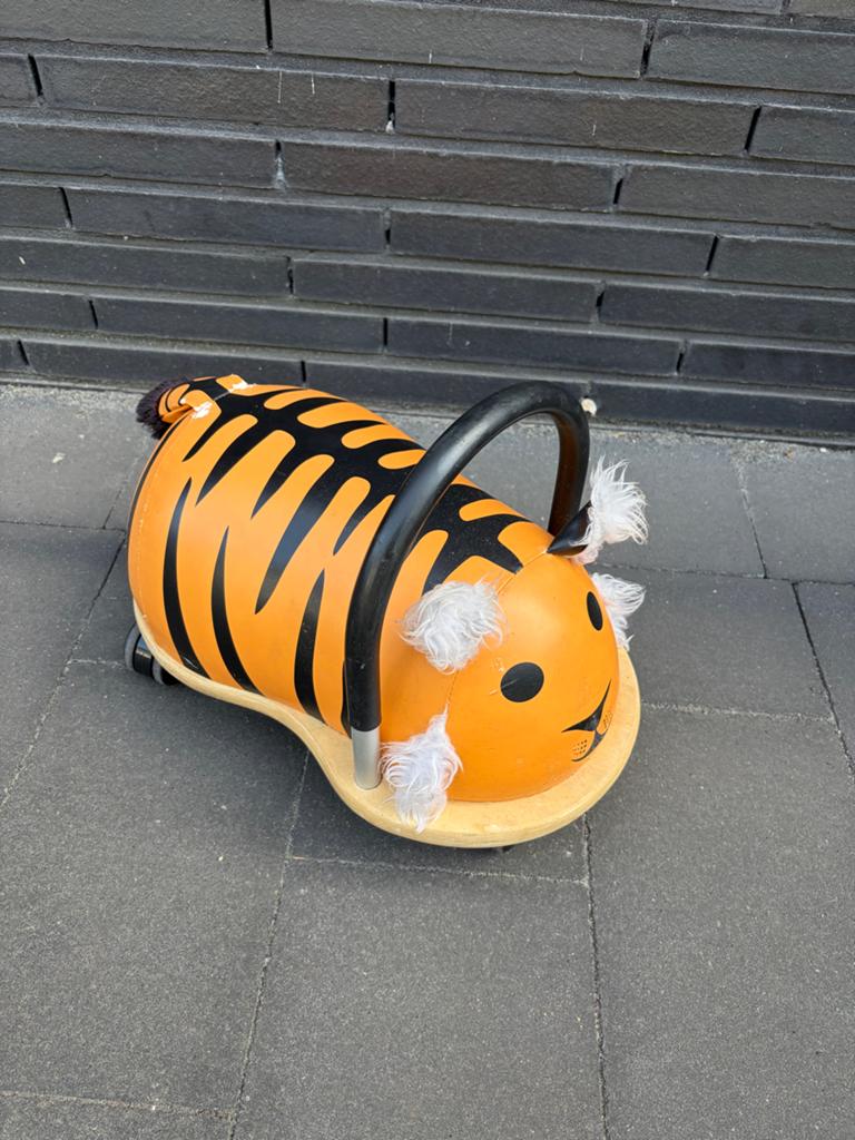Wheelybug Tijger loopauto, Ophalen, Gebruikt, Loopvoertuig