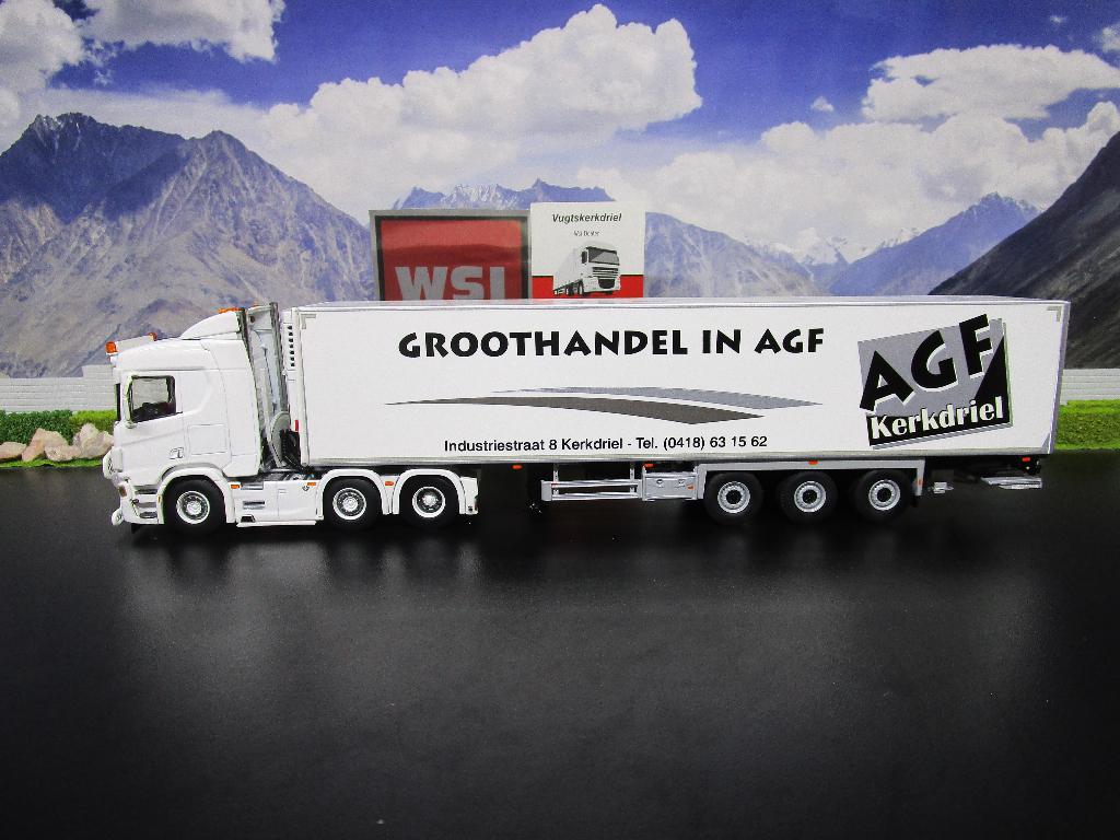 Wsi 01-3771 AGF Kerkdriel , Scania R Normal CR20N, Ophalen, Nieuw, Bus of Vrachtwagen, Wsi